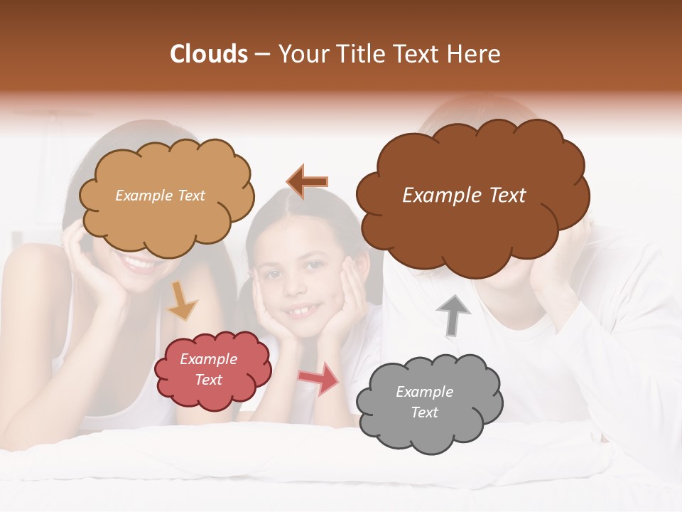 Caucasian Joy Day PowerPoint Template