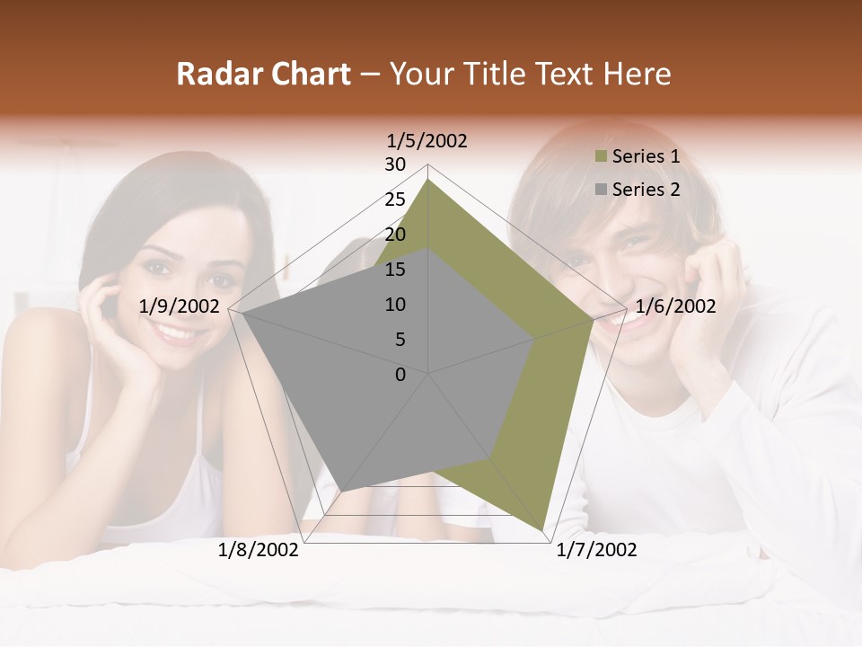 Caucasian Joy Day PowerPoint Template