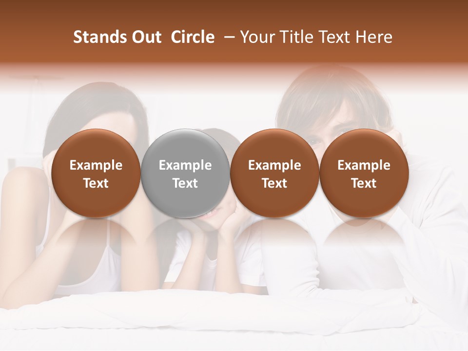 Caucasian Joy Day PowerPoint Template