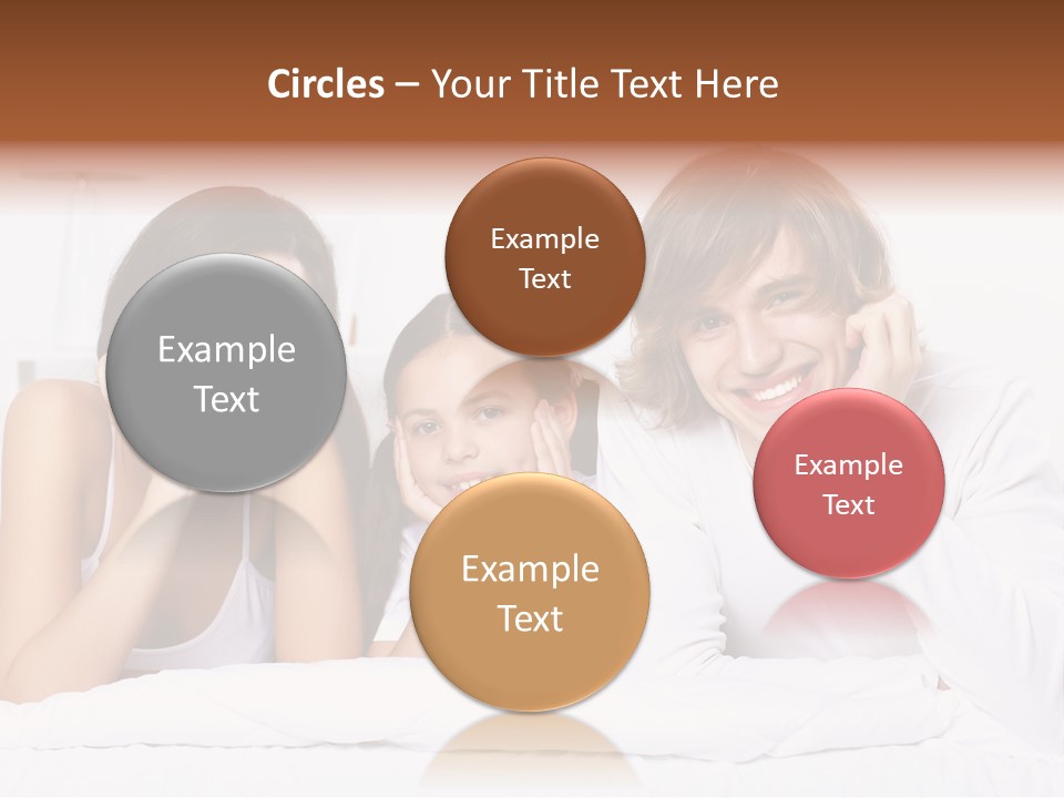 Caucasian Joy Day PowerPoint Template