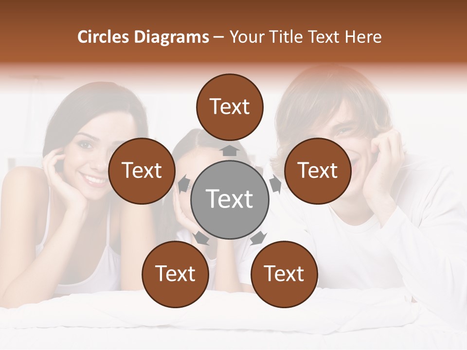 Caucasian Joy Day PowerPoint Template