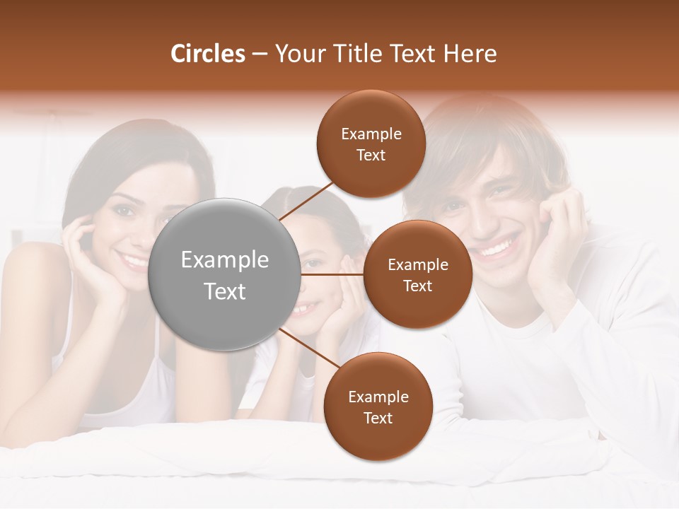 Caucasian Joy Day PowerPoint Template