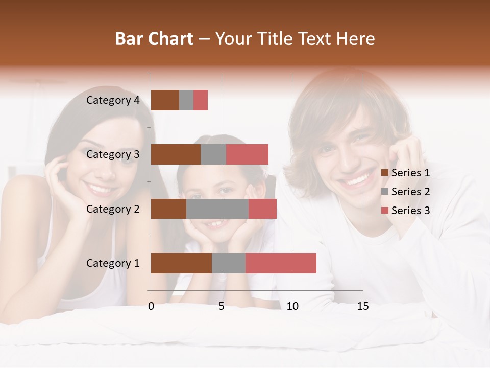 Caucasian Joy Day PowerPoint Template
