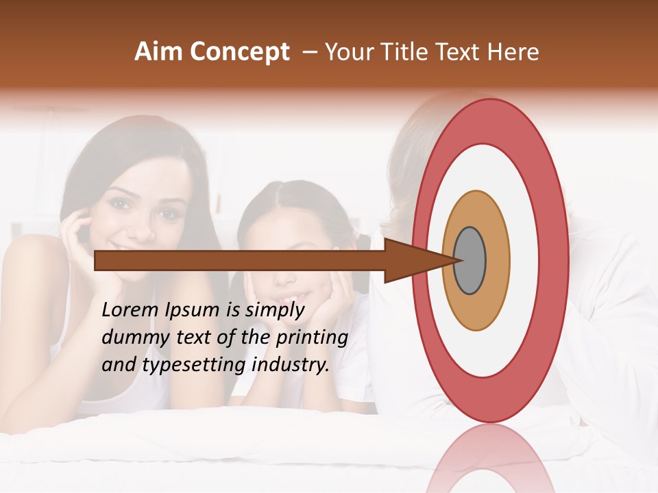 Caucasian Joy Day PowerPoint Template