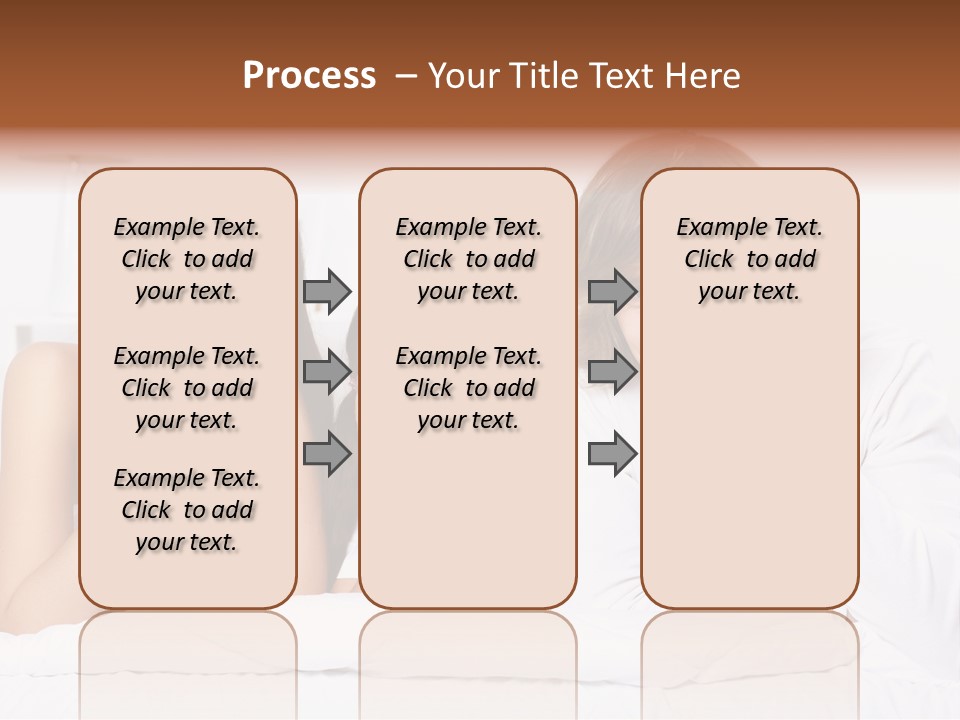 Caucasian Joy Day PowerPoint Template