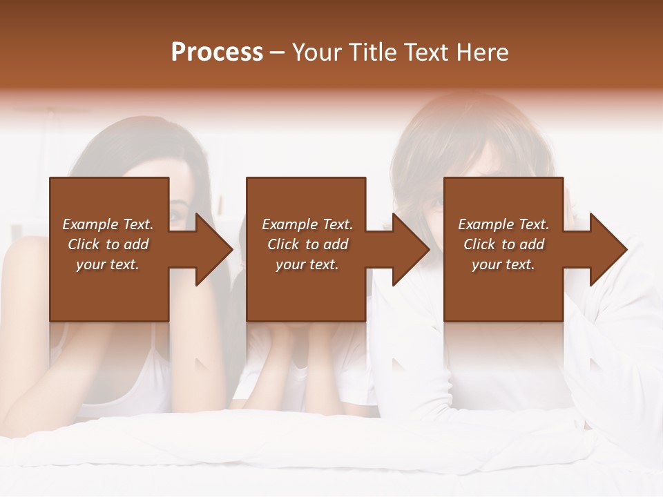 Caucasian Joy Day PowerPoint Template