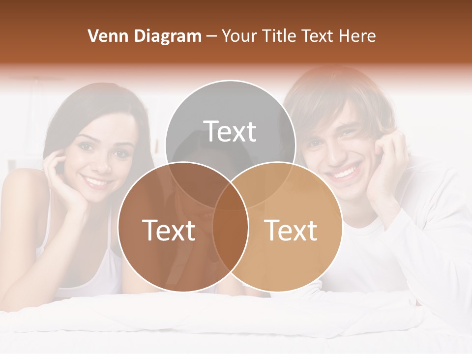 Caucasian Joy Day PowerPoint Template