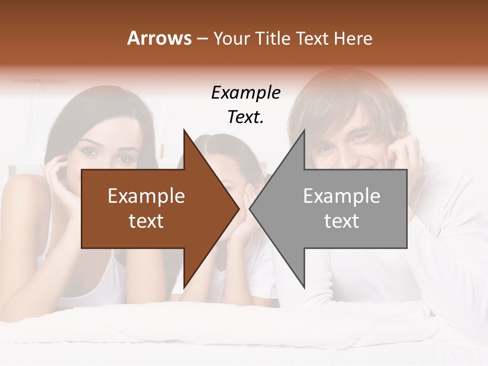 Caucasian Joy Day PowerPoint Template