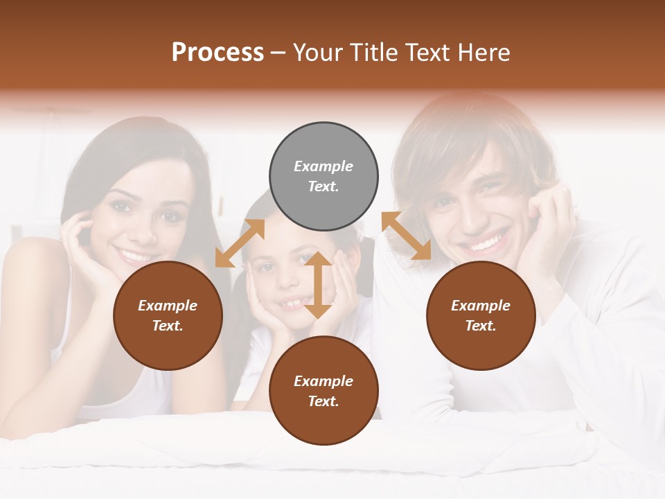 Caucasian Joy Day PowerPoint Template