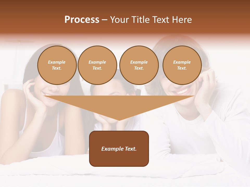 Caucasian Joy Day PowerPoint Template