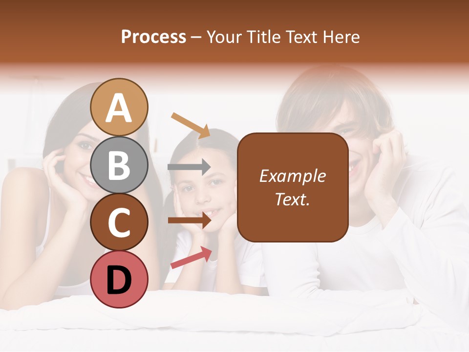 Caucasian Joy Day PowerPoint Template