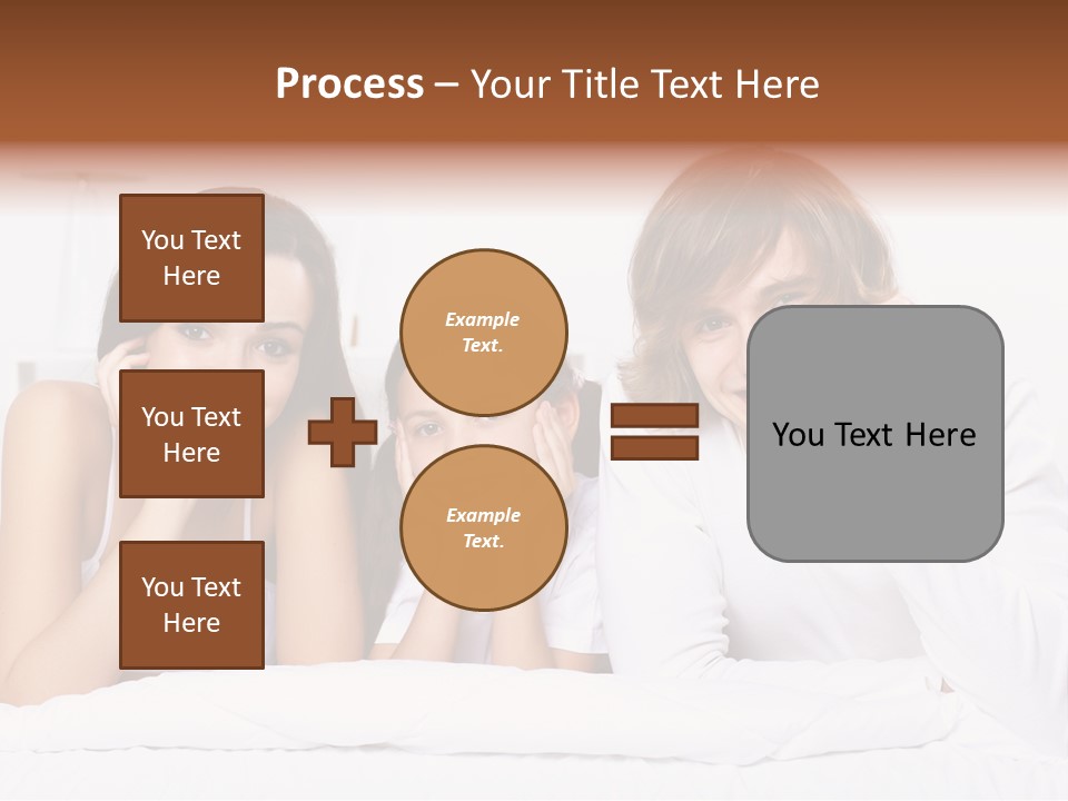 Caucasian Joy Day PowerPoint Template