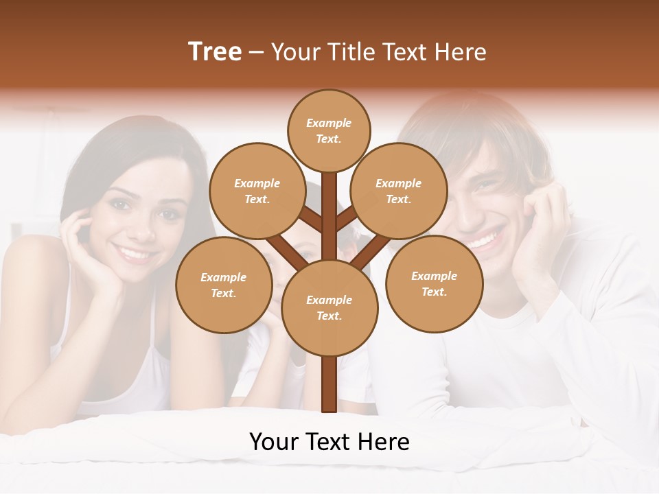 Caucasian Joy Day PowerPoint Template