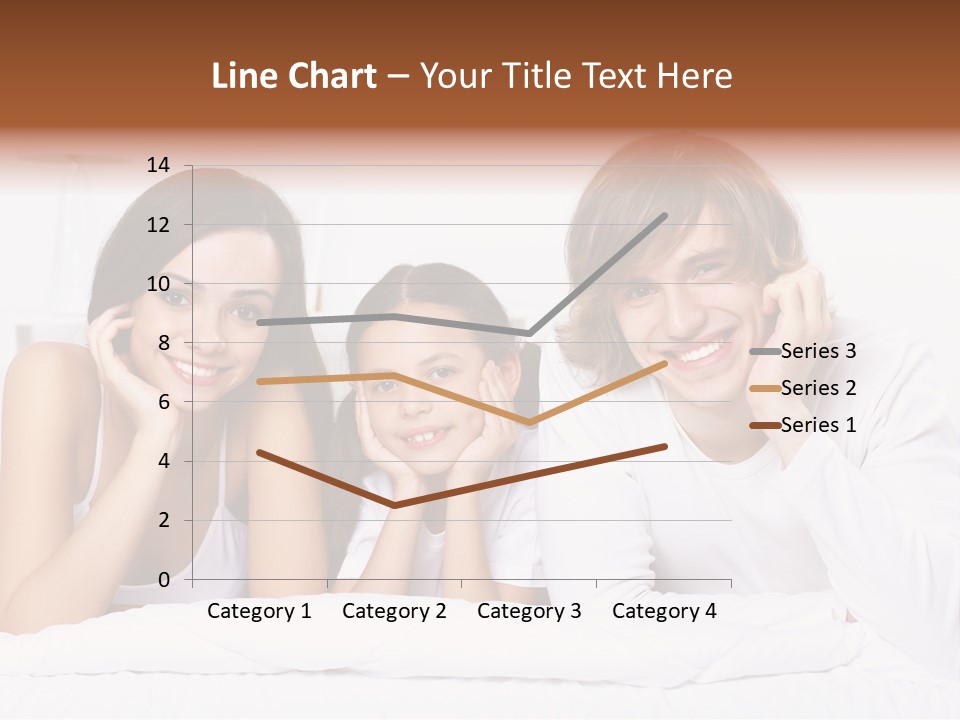 Caucasian Joy Day PowerPoint Template