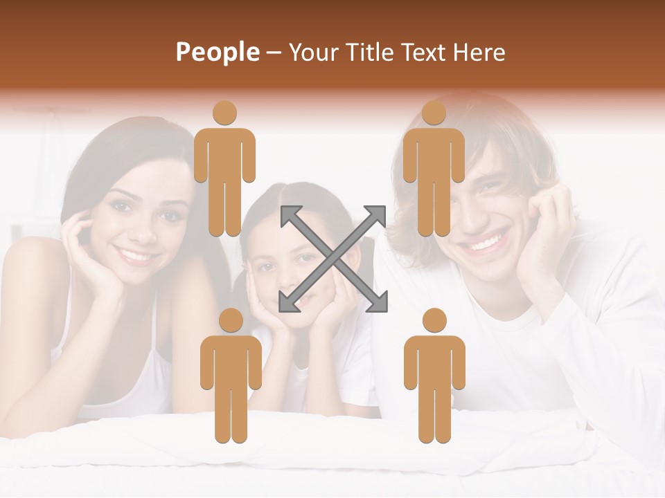 Caucasian Joy Day PowerPoint Template