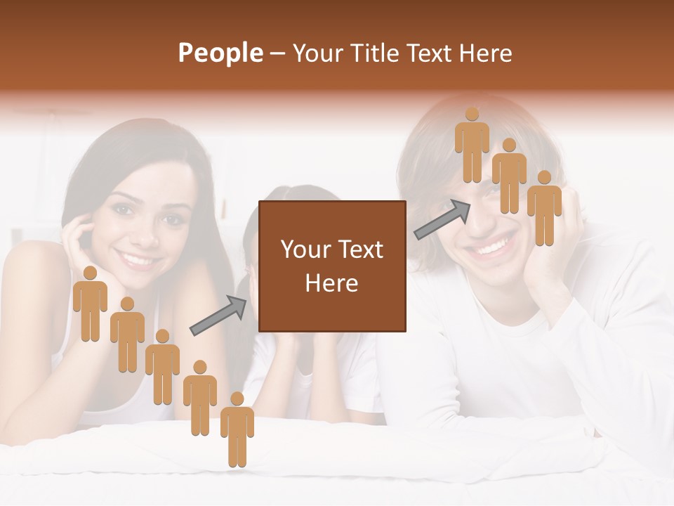 Caucasian Joy Day PowerPoint Template