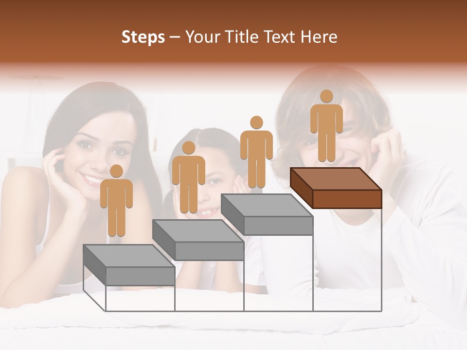 Caucasian Joy Day PowerPoint Template