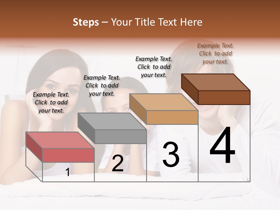 Caucasian Joy Day PowerPoint Template