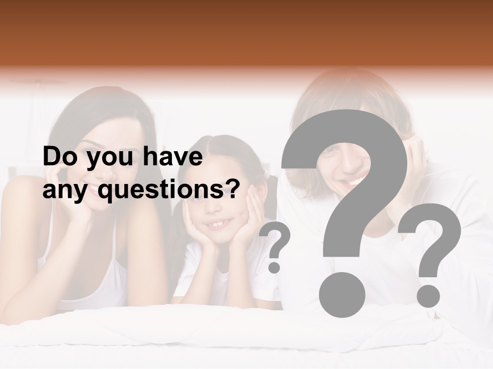 Caucasian Joy Day PowerPoint Template