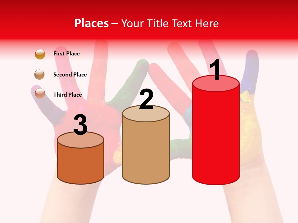 Craft Fingers Cute PowerPoint Template