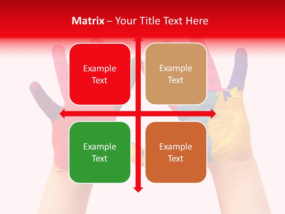 Craft Fingers Cute PowerPoint Template