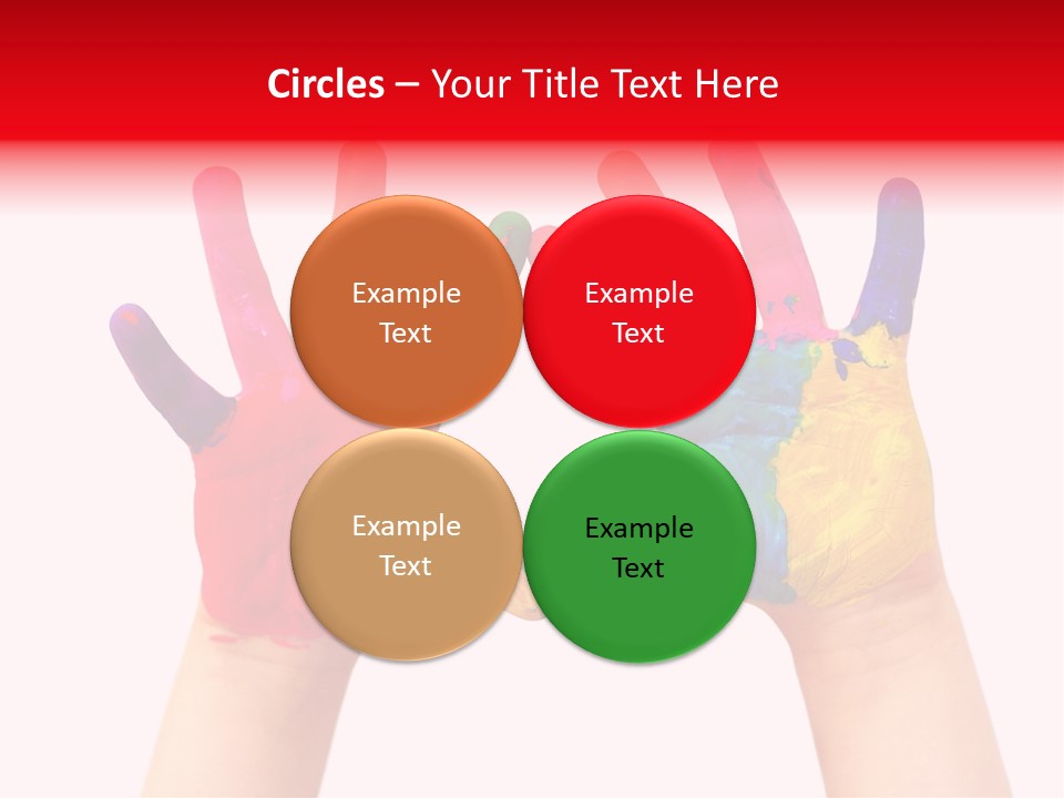 Craft Fingers Cute PowerPoint Template