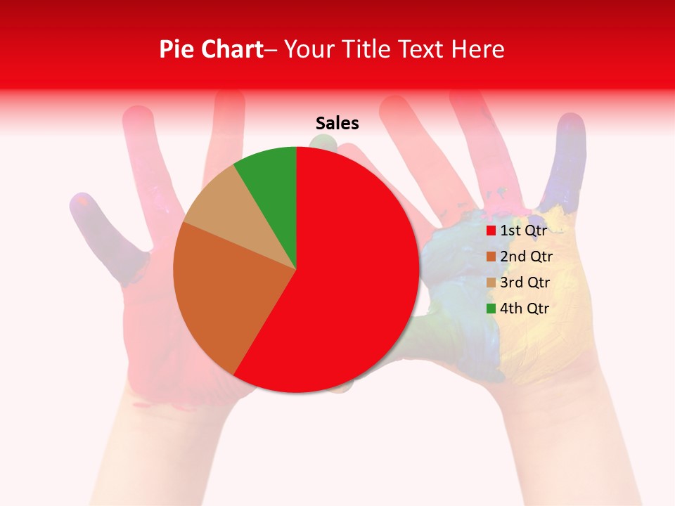 Craft Fingers Cute PowerPoint Template