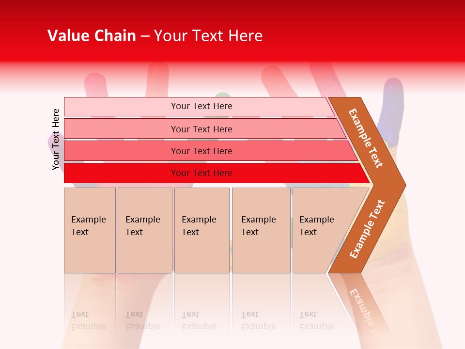 Craft Fingers Cute PowerPoint Template