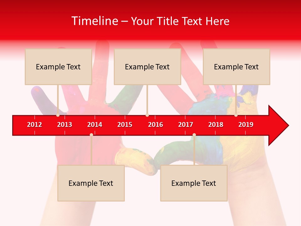 Craft Fingers Cute PowerPoint Template