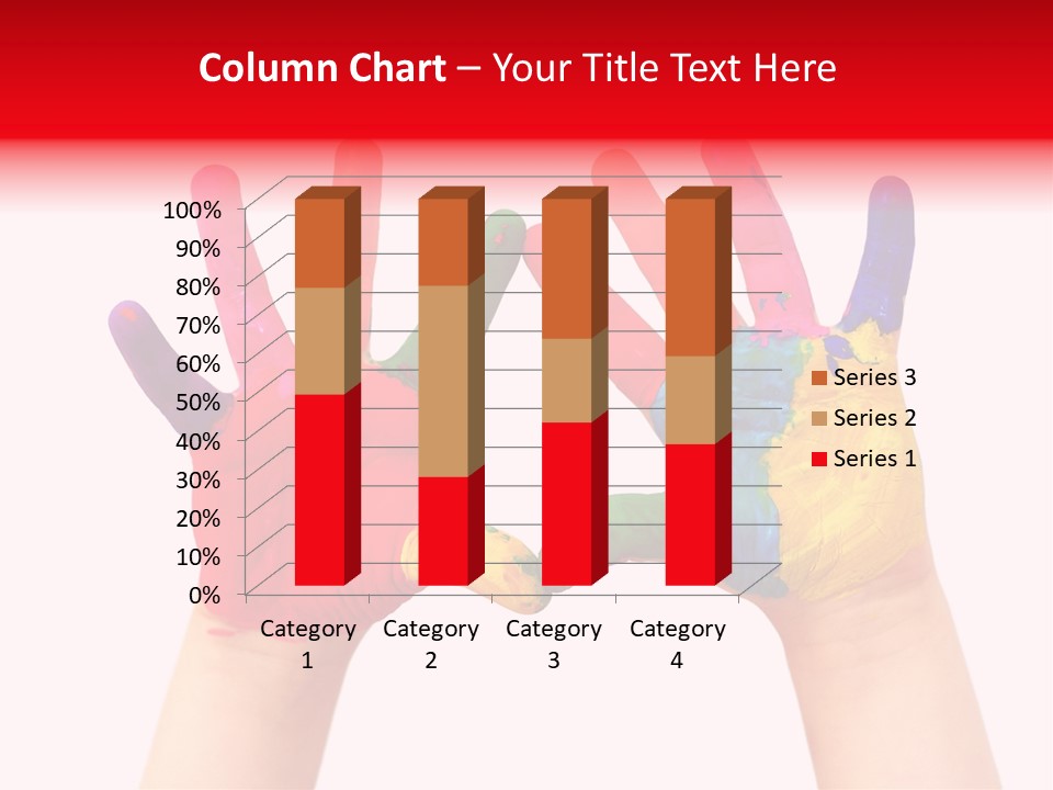 Craft Fingers Cute PowerPoint Template