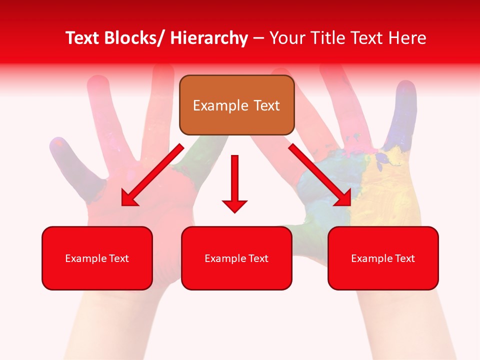 Craft Fingers Cute PowerPoint Template