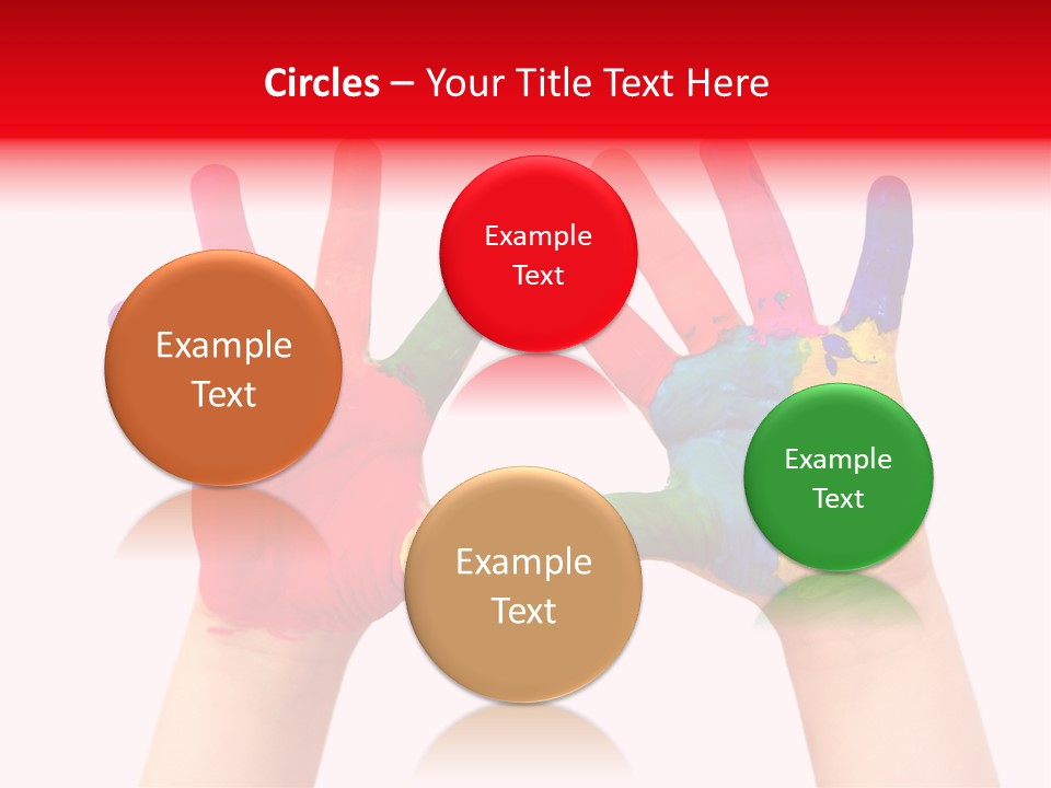 Craft Fingers Cute PowerPoint Template