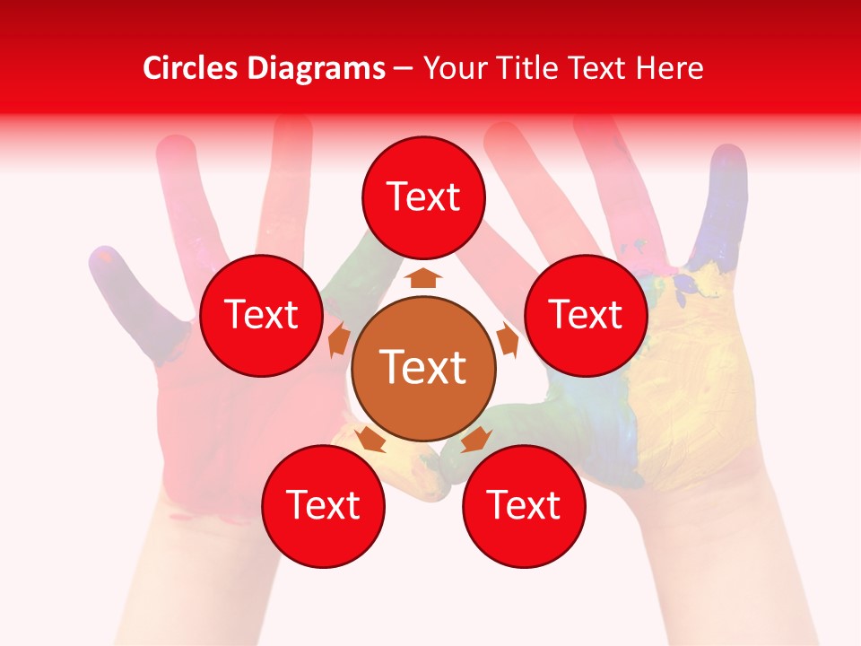 Craft Fingers Cute PowerPoint Template