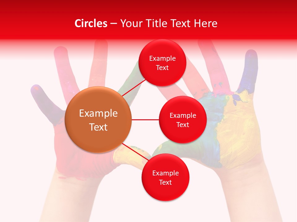 Craft Fingers Cute PowerPoint Template