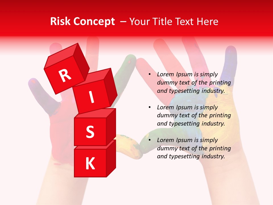 Craft Fingers Cute PowerPoint Template