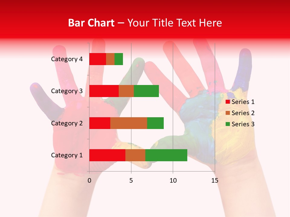 Craft Fingers Cute PowerPoint Template