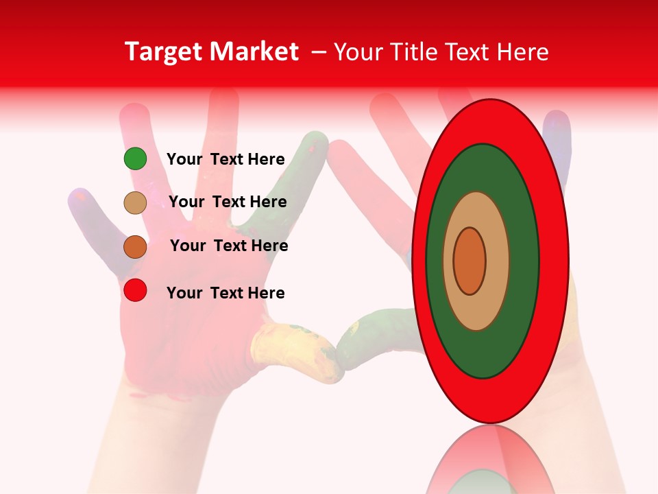 Craft Fingers Cute PowerPoint Template