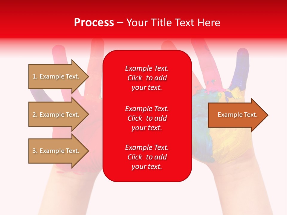Craft Fingers Cute PowerPoint Template