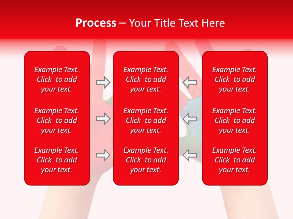 Craft Fingers Cute PowerPoint Template