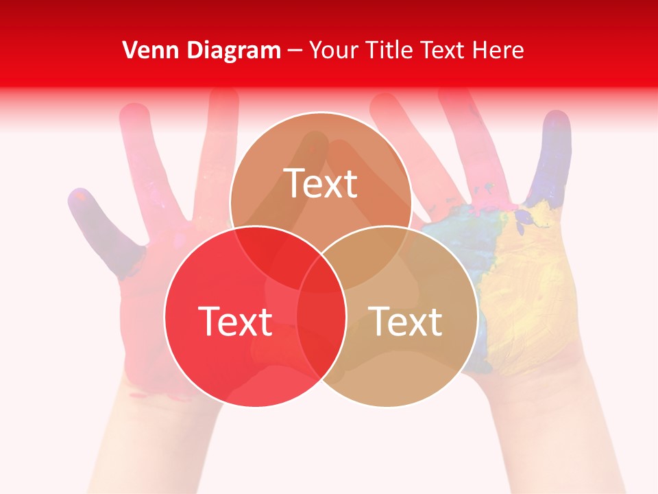 Craft Fingers Cute PowerPoint Template