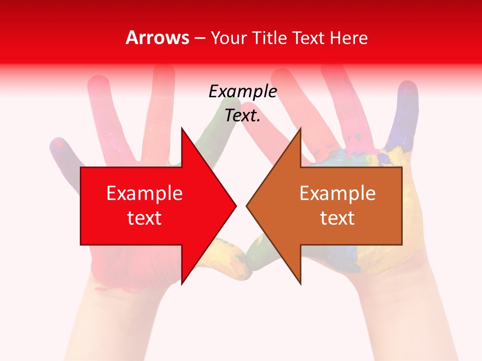 Craft Fingers Cute PowerPoint Template