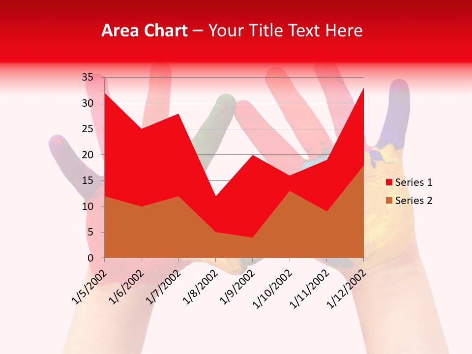 Craft Fingers Cute PowerPoint Template