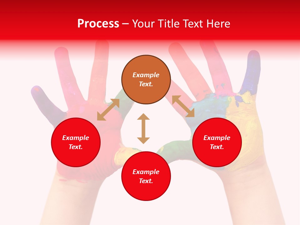 Craft Fingers Cute PowerPoint Template