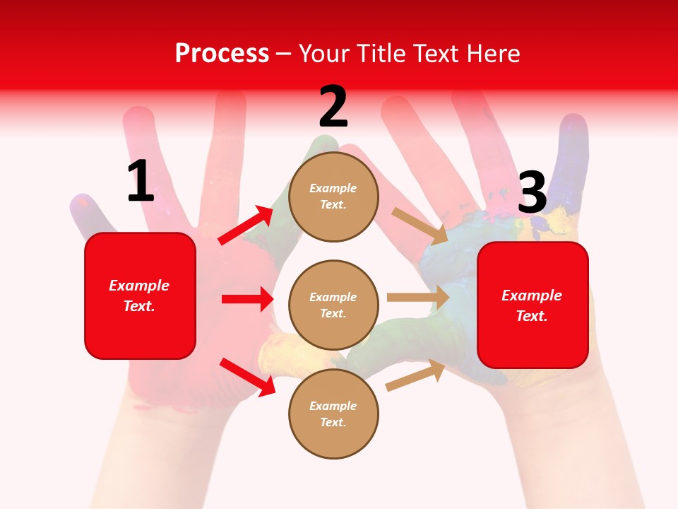 Craft Fingers Cute PowerPoint Template