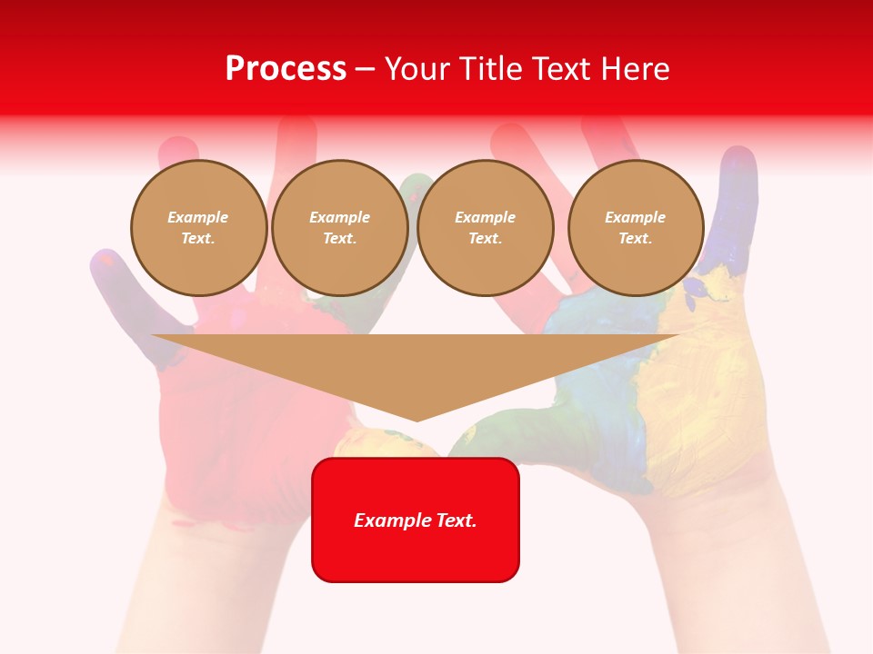 Craft Fingers Cute PowerPoint Template