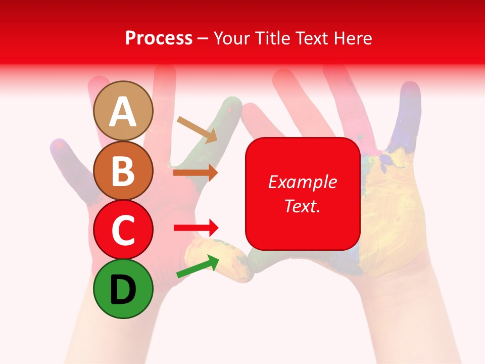 Craft Fingers Cute PowerPoint Template