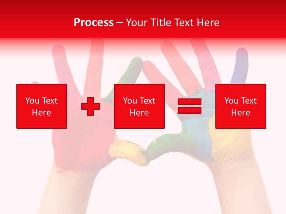 Craft Fingers Cute PowerPoint Template