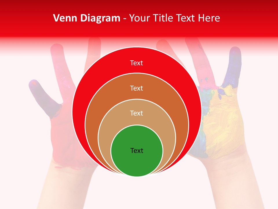 Craft Fingers Cute PowerPoint Template