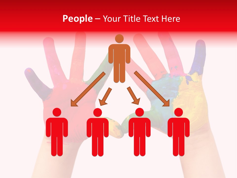 Craft Fingers Cute PowerPoint Template