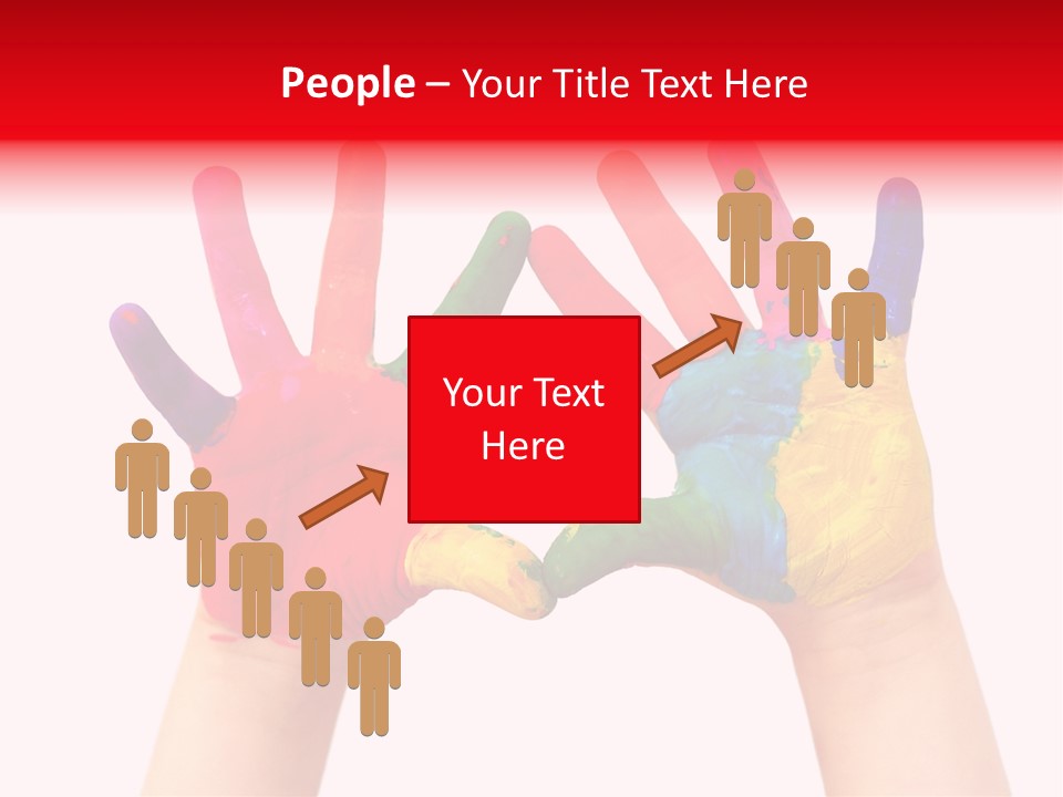 Craft Fingers Cute PowerPoint Template